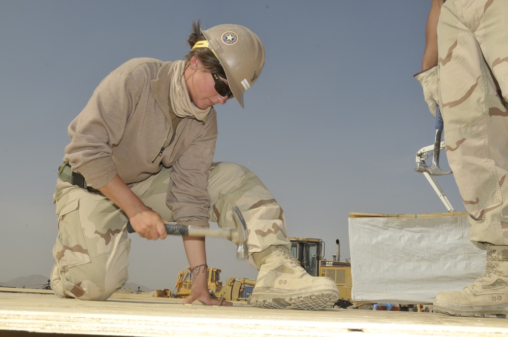 Kandahar Airfield construction project