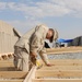 Seabees and Soldiers Work Together to Improve Base