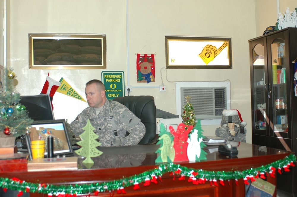 41st readies for Christmas in Iraq