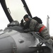 Maintaining an F-16 rain or shine
