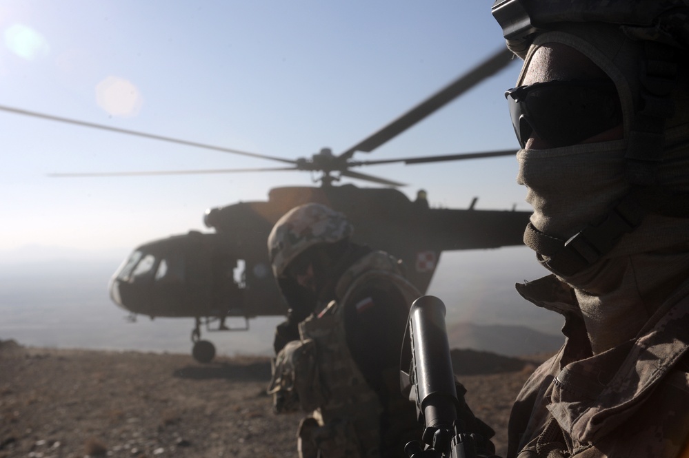 U.S., Polish forces train
