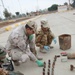 Iraqi soldiers discover weapons cache