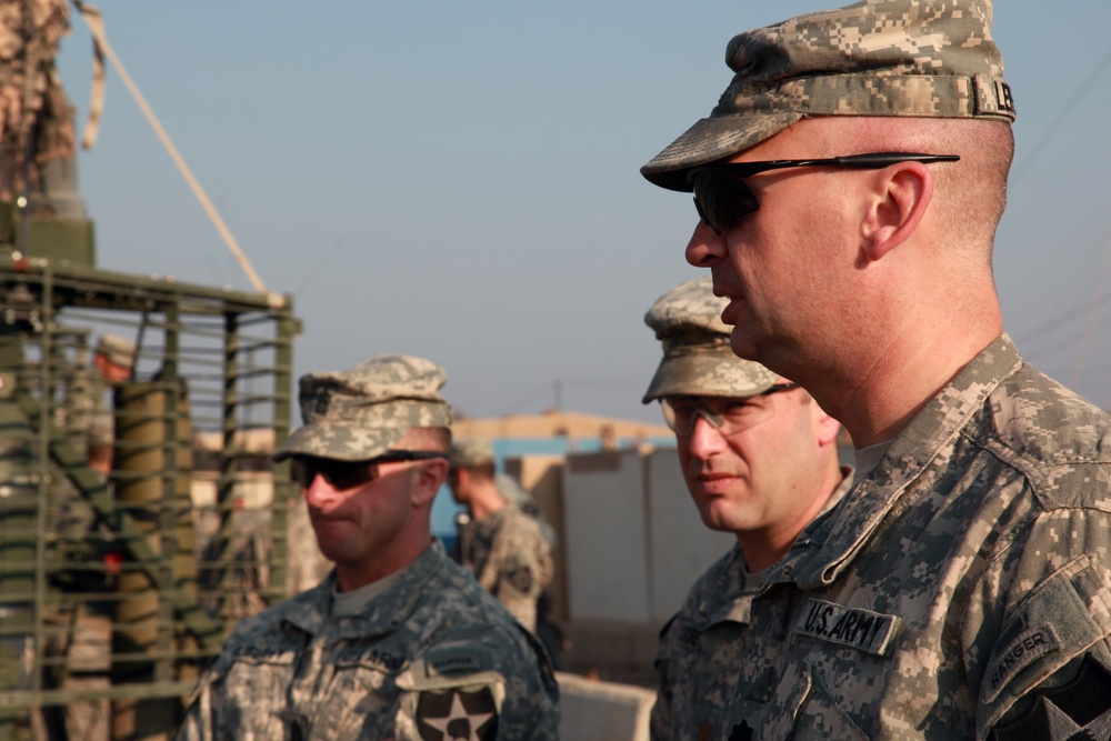 Lt. Gen. Charles Jacoby visits Camp Liberty