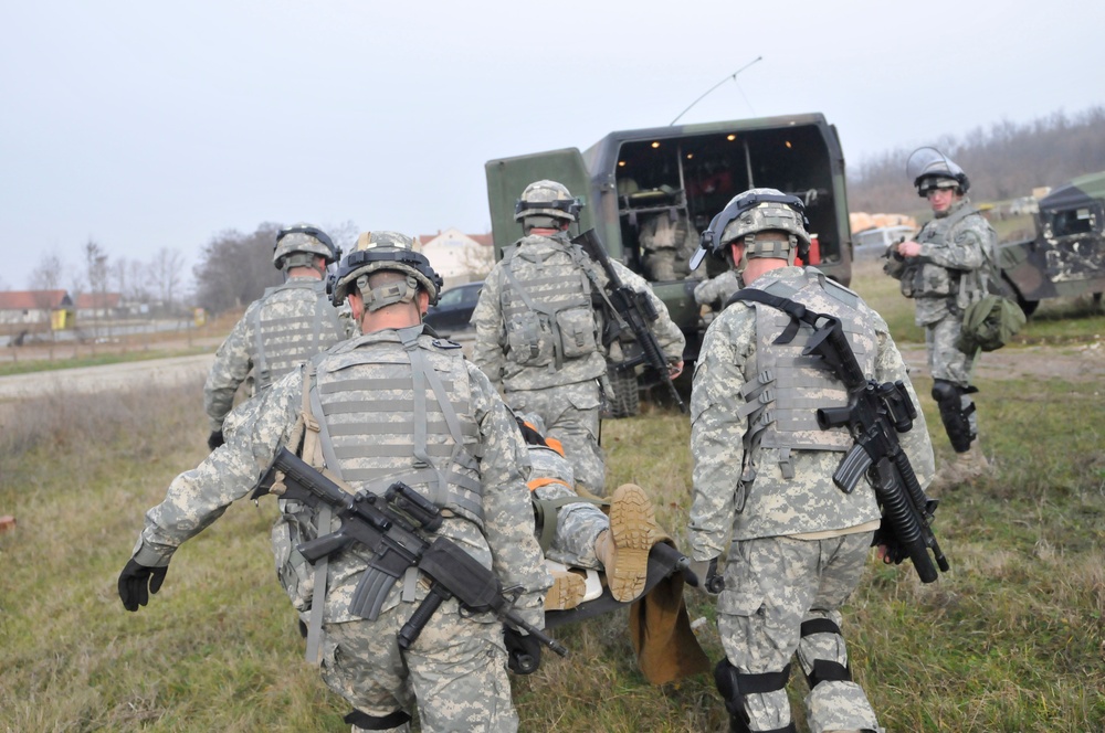 Quick Reaction Force Training Enhances Readiness for U.S. Soldiers in Kosovo