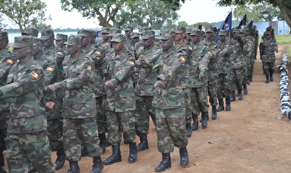 Ugandan Peoples' Defense Force Soldiers Complete U.S. Course