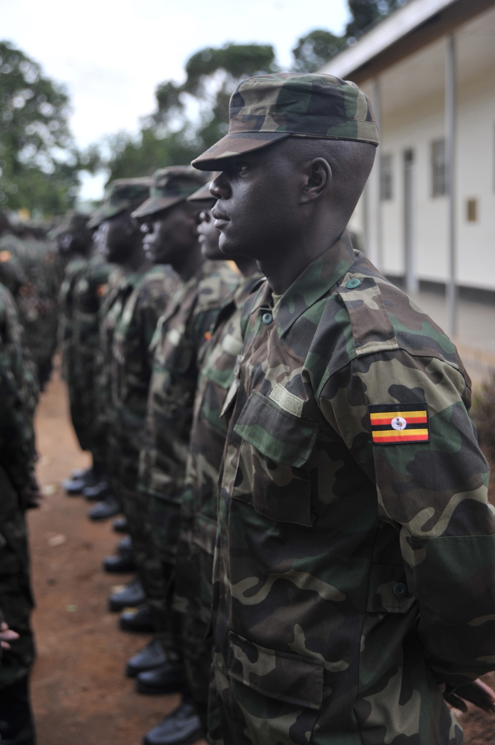 Ugandan Peoples' Defense Force Soldiers Complete U.S. Course