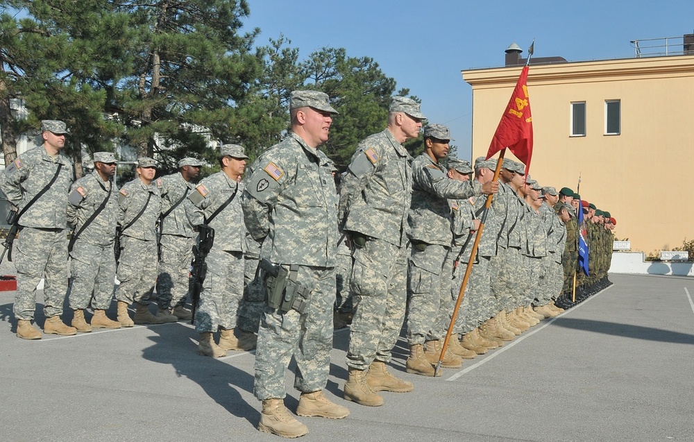 TF 1- 144th takes over force protection at Kosovo camps