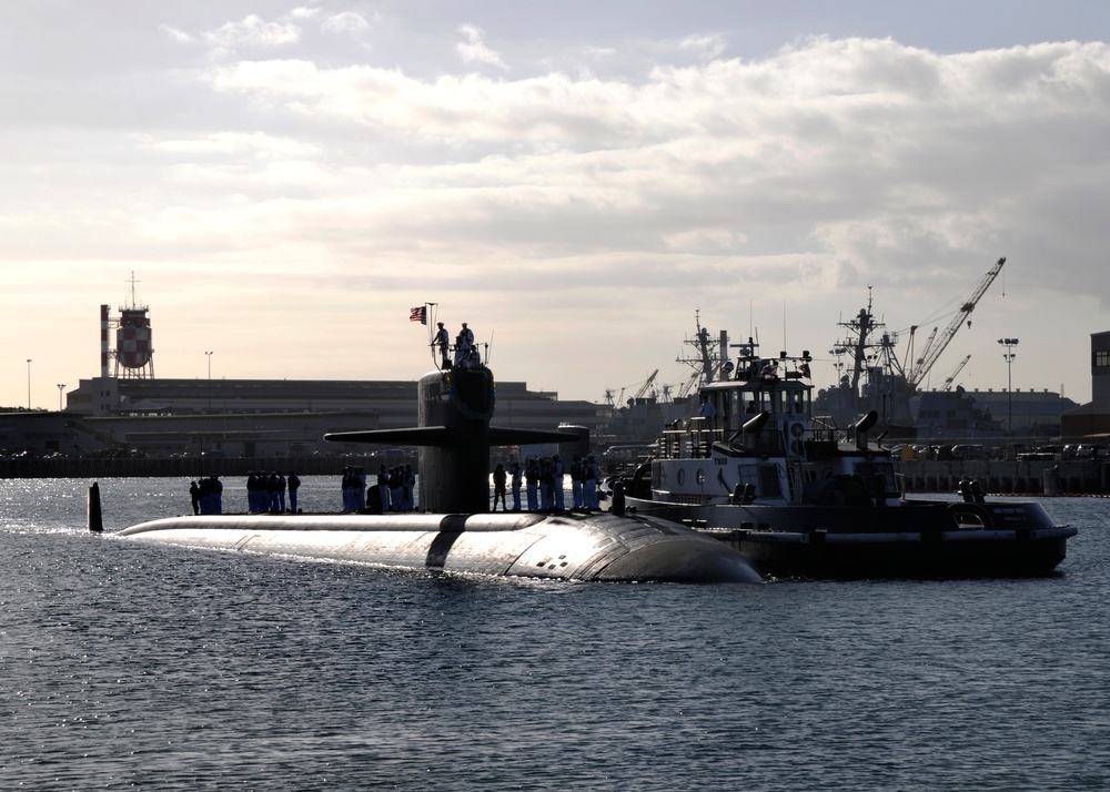 USS Key West returns home