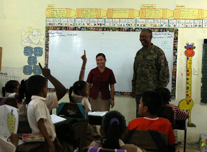 SCMAGTF Marines, Sailors lend helping hand in Belize