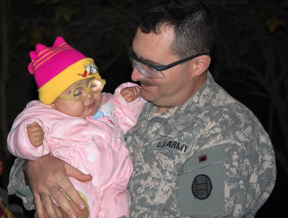 W. Va. Soldiers, families fund Iraqi baby's journey for sight