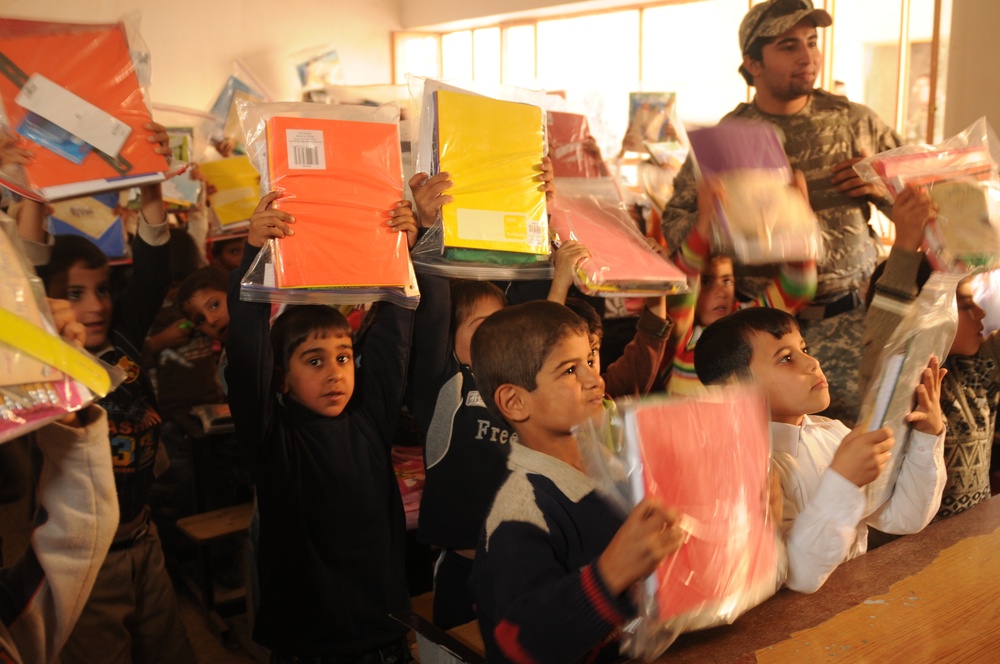 Operation: Back to School provides humanitarian aid to Iraqi schoolchildren