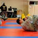 Soldiers Warm Up Before Resuming Their Level II MACP Course