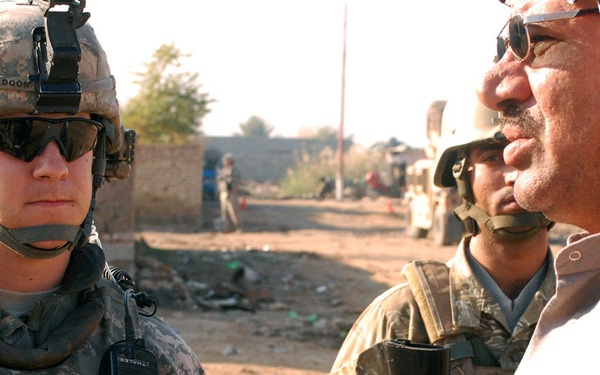 Dragons, Iraqi Army knock and talk in Hor al-Bash