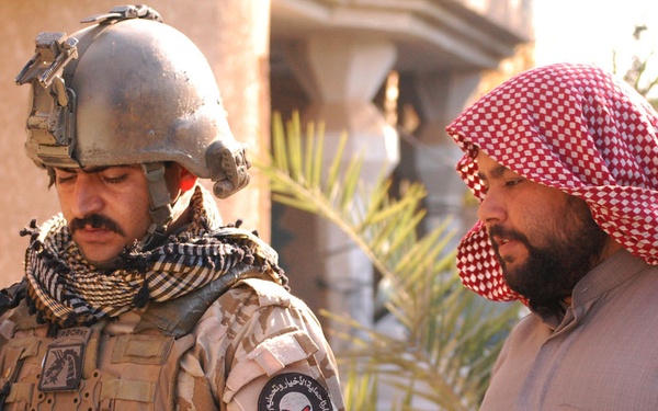 Dragons, Iraqi Army knock and talk in Hor al-Bash