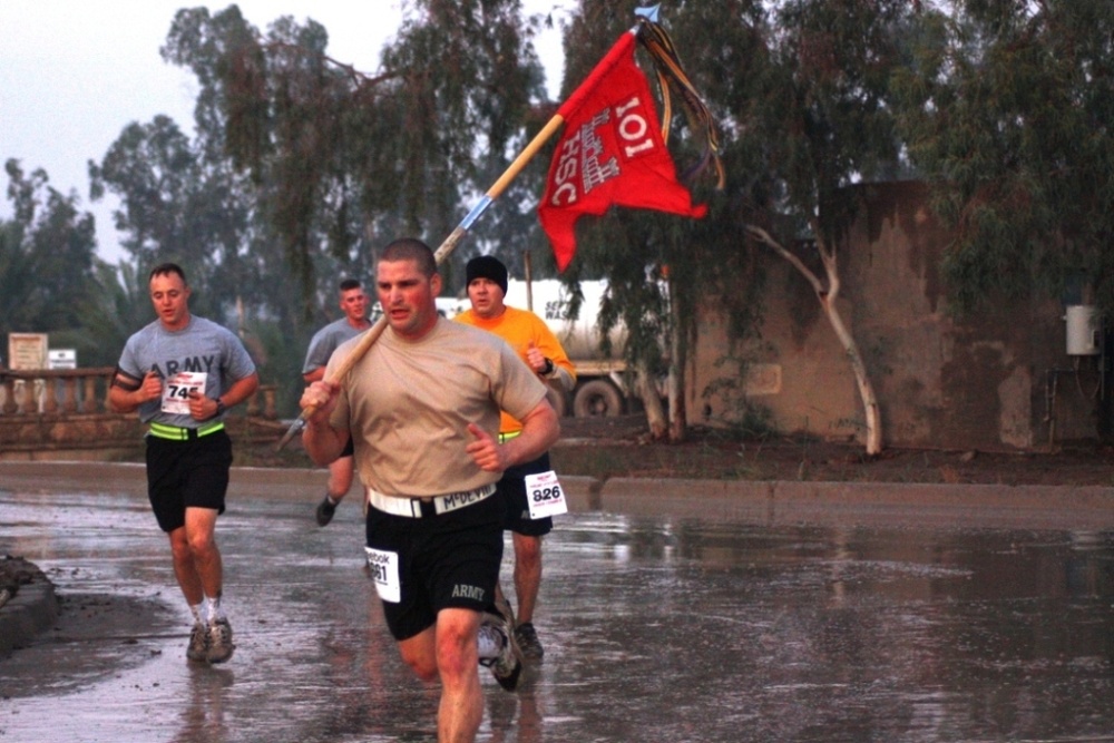 101st Engineers host National Guard birthday run