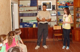 Soldier spends leave on church mission to Ukraine