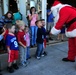 Santa drops in on 'Jolly Green' holiday homecoming