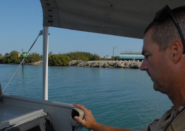 Coast Guard Maritime Safety and Security Team Patrols the Waters around JTF Guantanamo