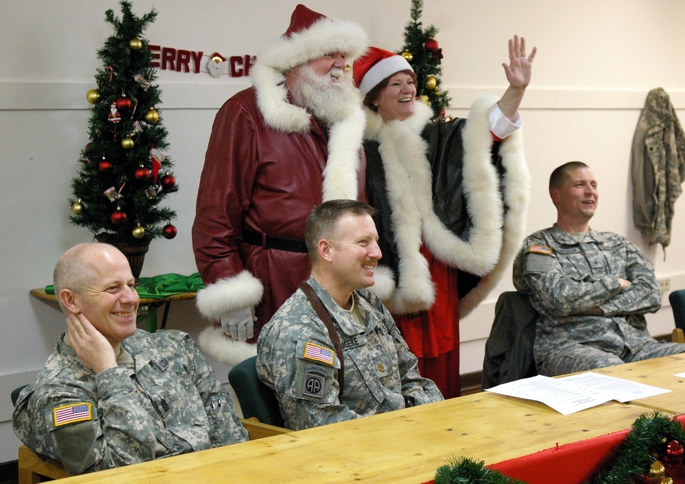 N.D. General in Kosovo joins Santa to deliver holiday message to families