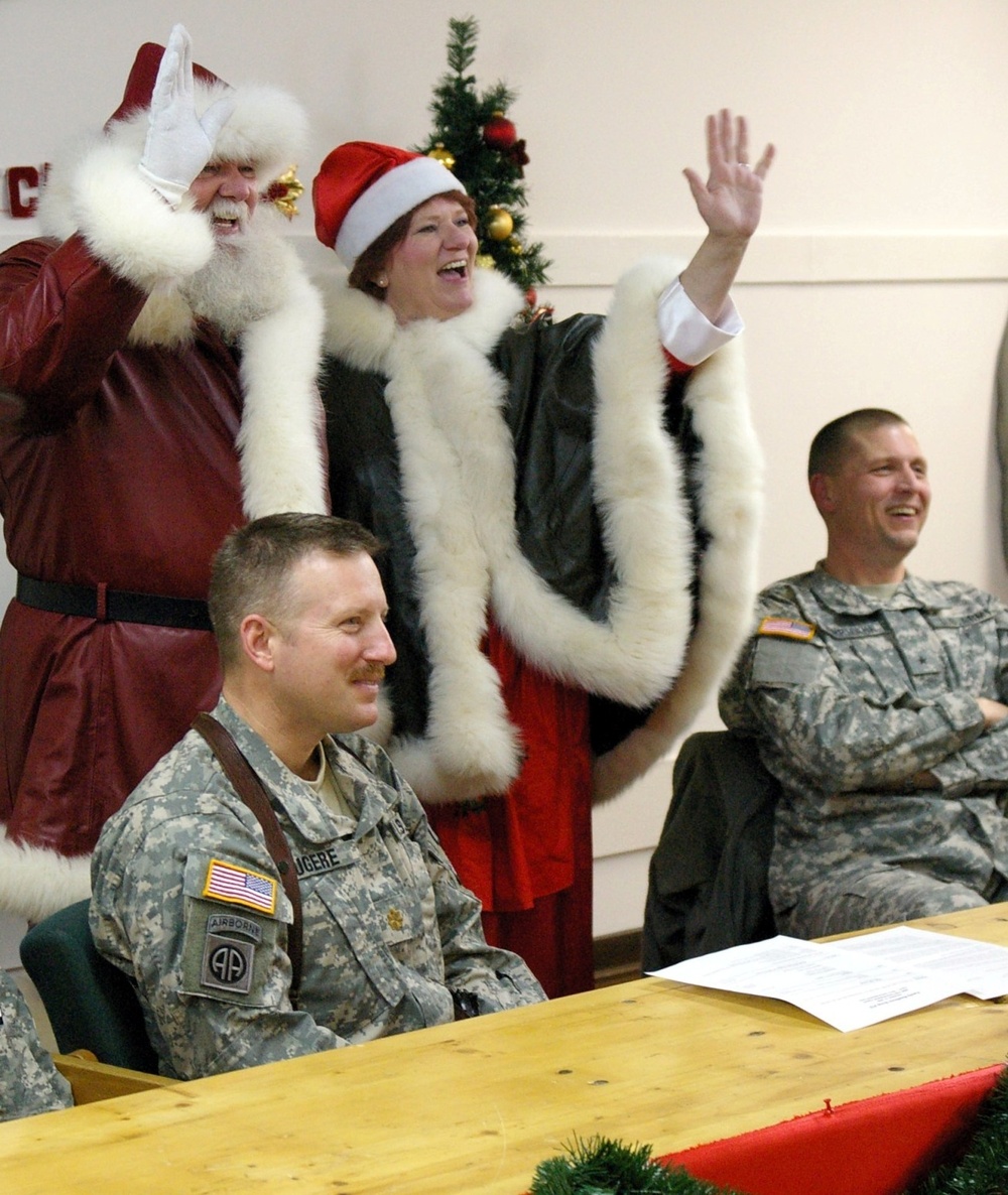 N.D. General in Kosovo joins Santa to deliver holiday message to families