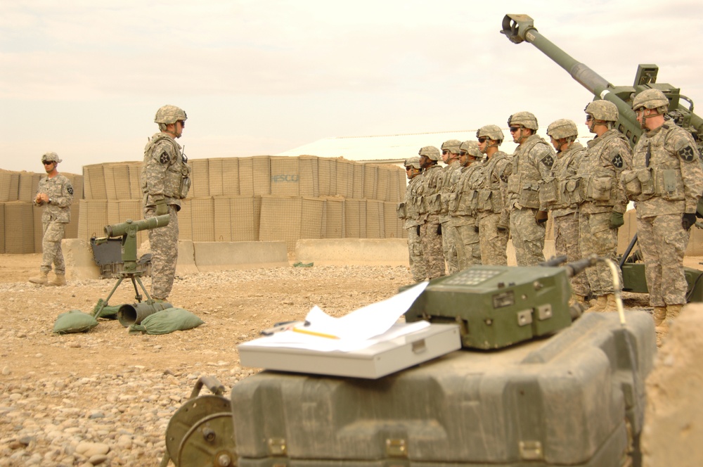 M777 Howitzer Calibration