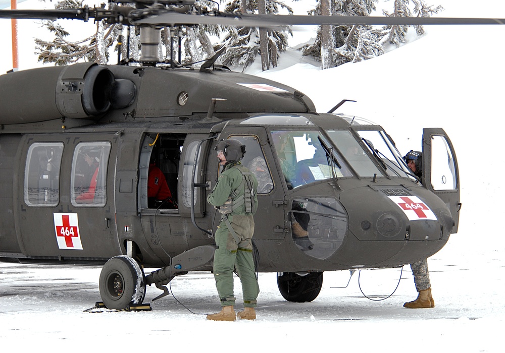 Oregon Army National Guard provides aerial search assistance on Mount Hood