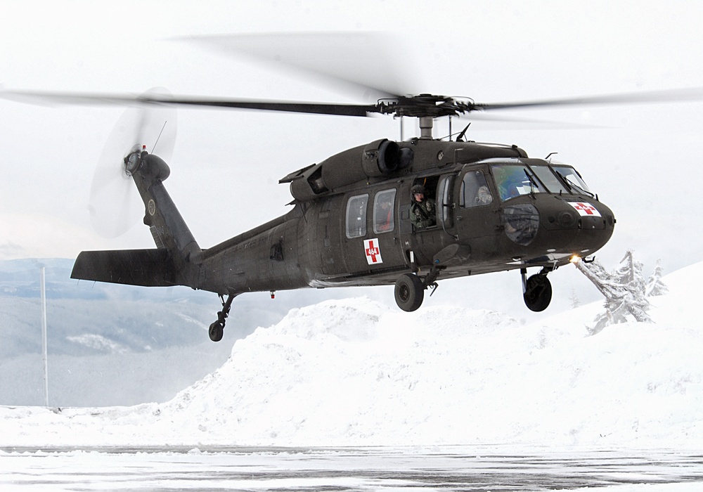 Oregon Army National Guard provides aerial search assistance on Mount Hood