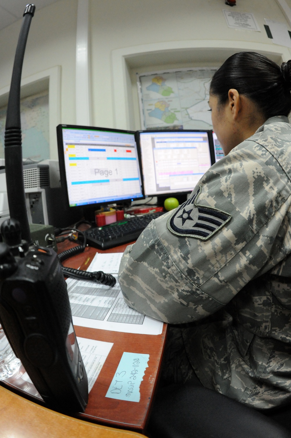 Wing Command Post Gathers, Disseminates Critical Information