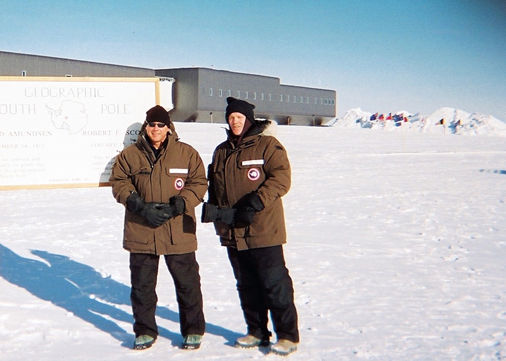 Muncy visits Airmen in South Pole's 'Deep Freeze'