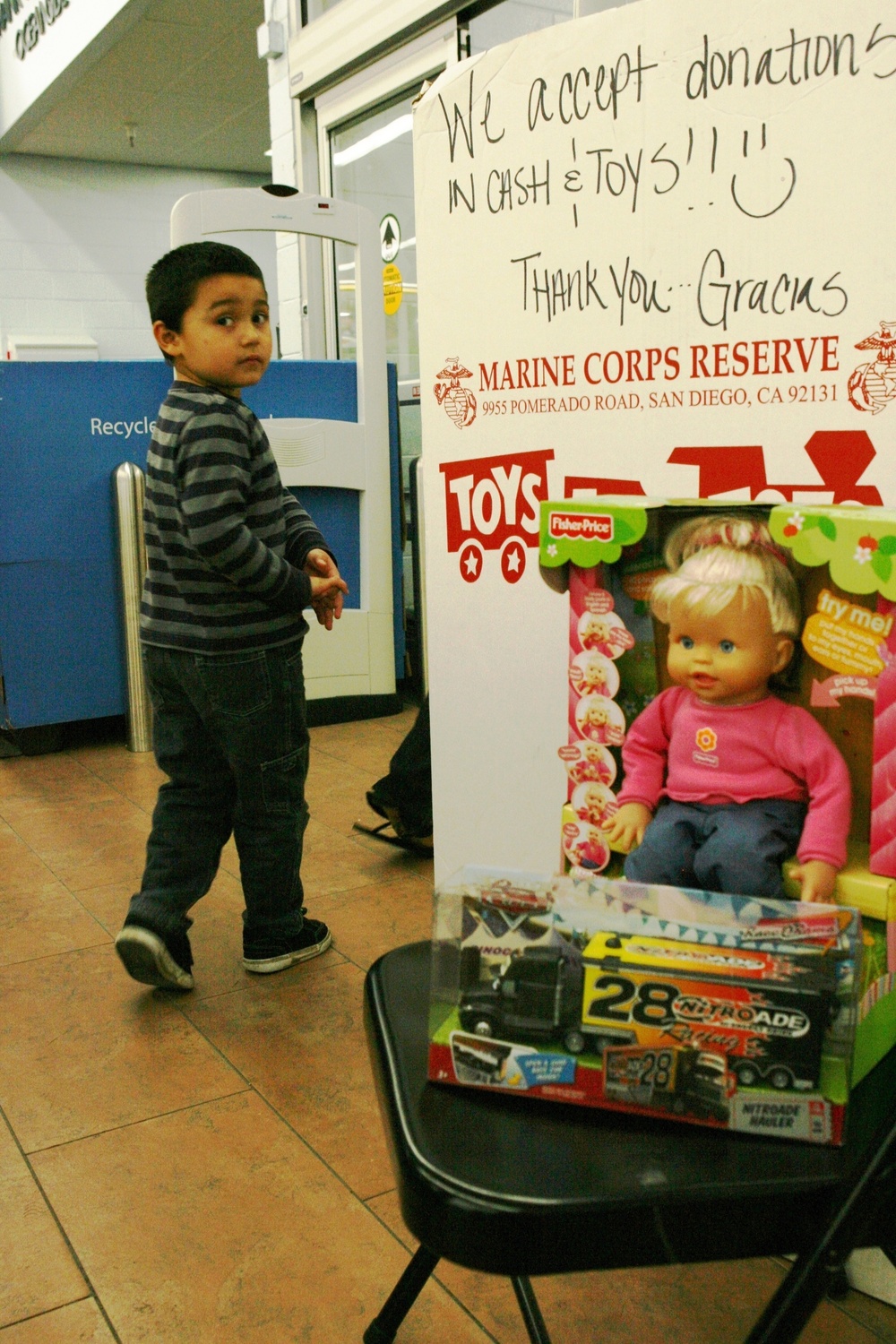 Toys for Tots brightens children's holiday