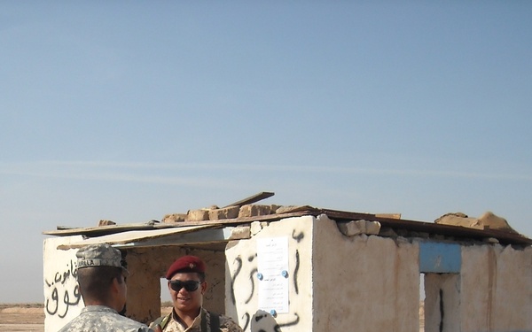 Iraq's first line of defense secures border crossing