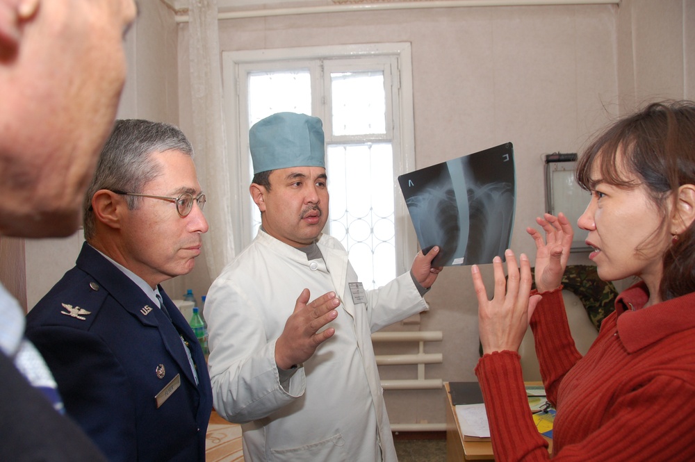 Airmen Perform Operations With Kyrgyz Surgeons