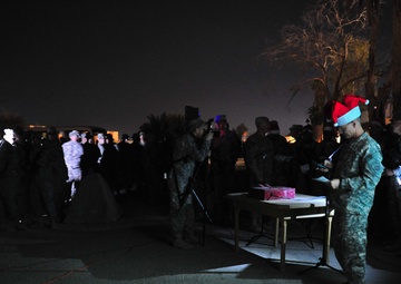 Holiday Cheer at Camp Ramadi, Iraq