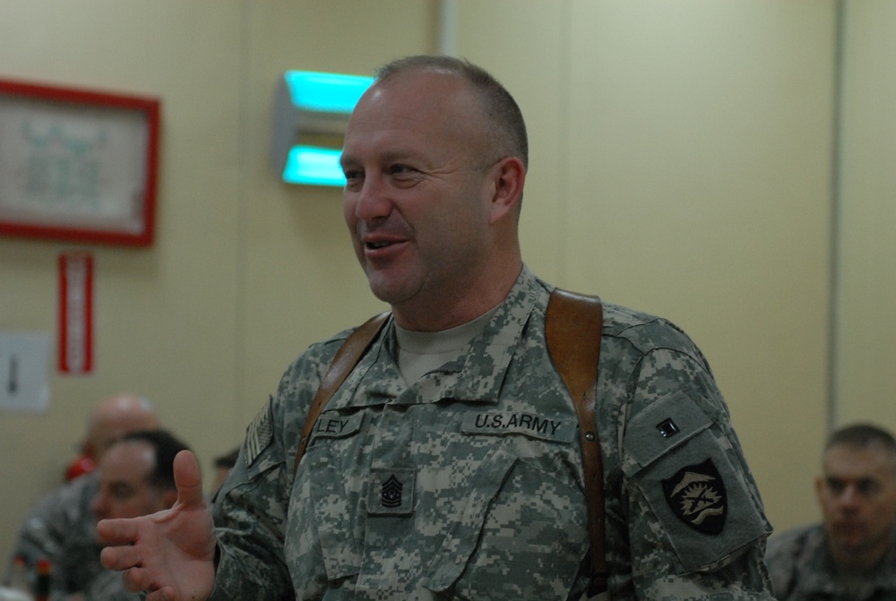 State CSM Conley visits Iraq