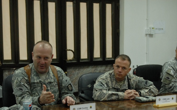State CSM Conley visits Iraq photo page