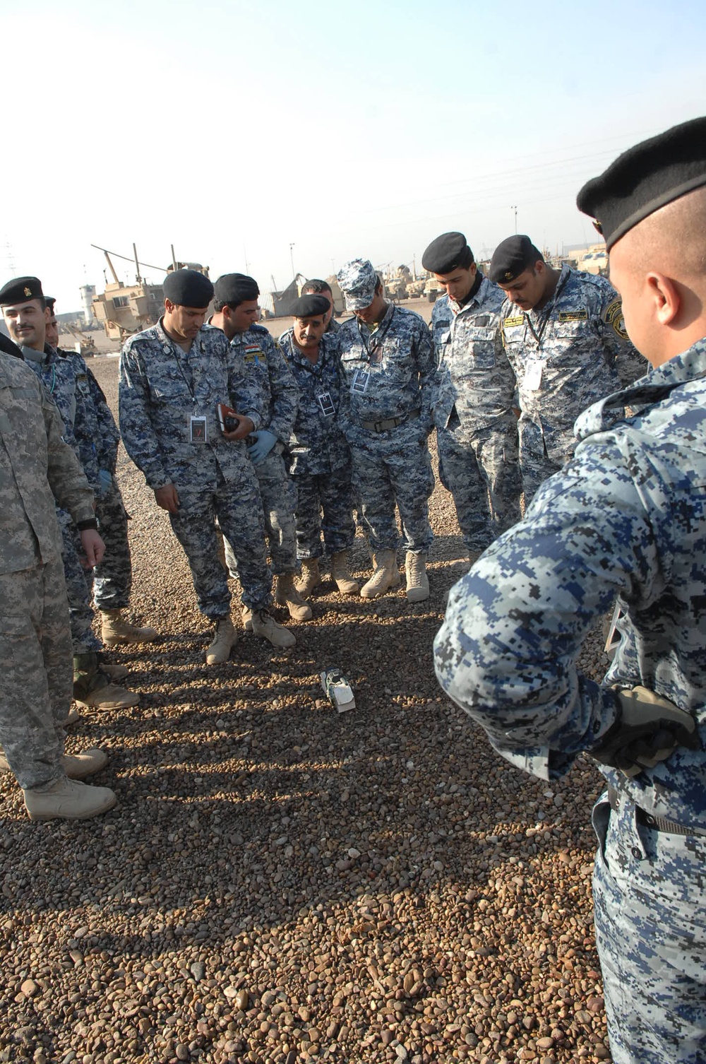 Explosive Ordnance Disposal training