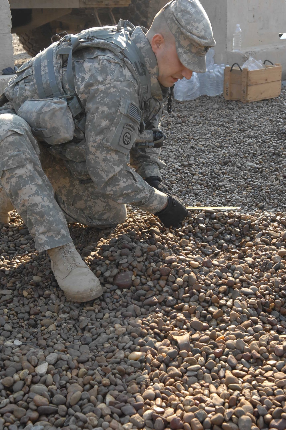 Explosive Ordnance Disposal training