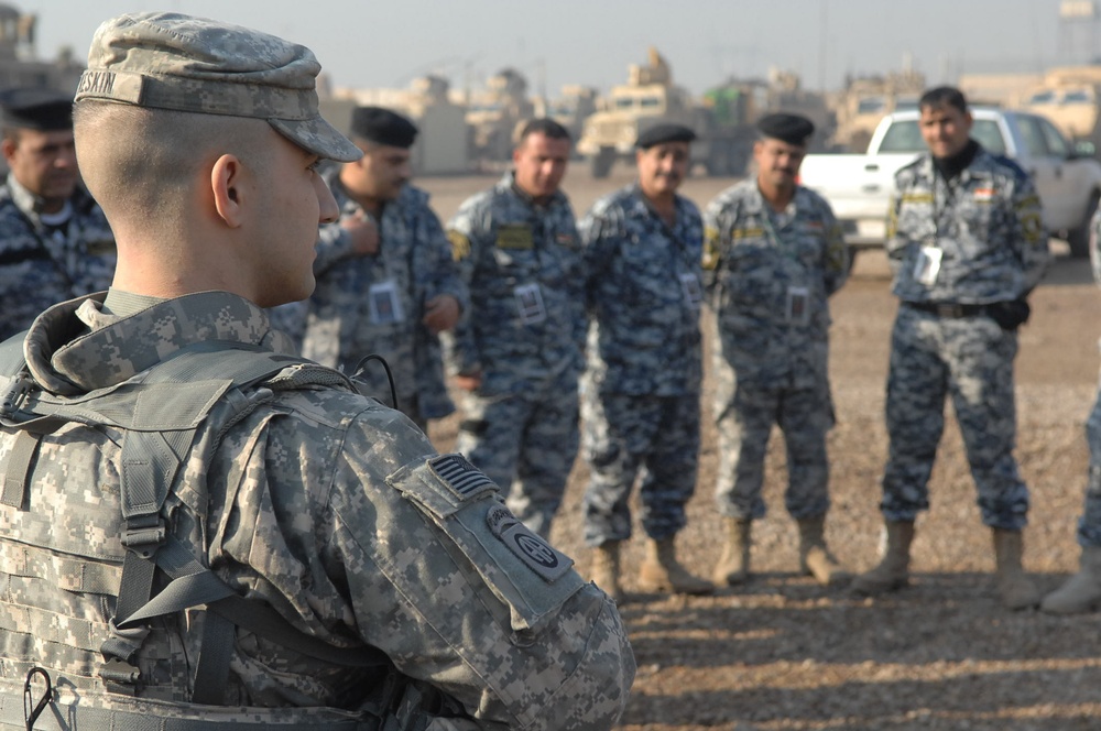 Explosive Ordnance Disposal training