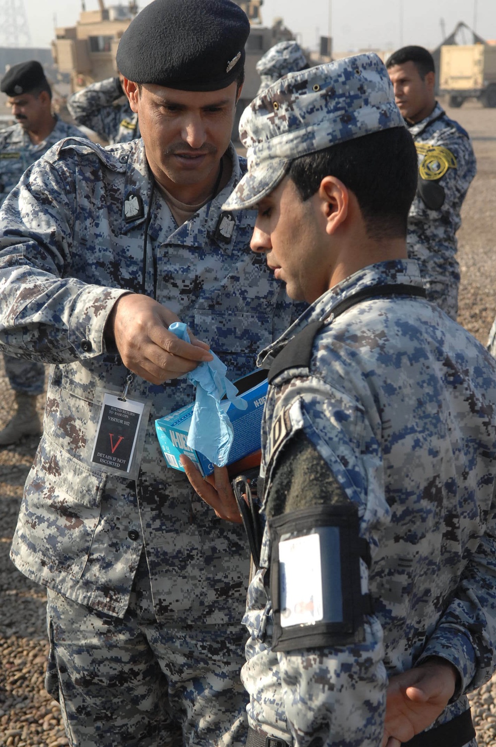 Explosive Ordnance Disposal training