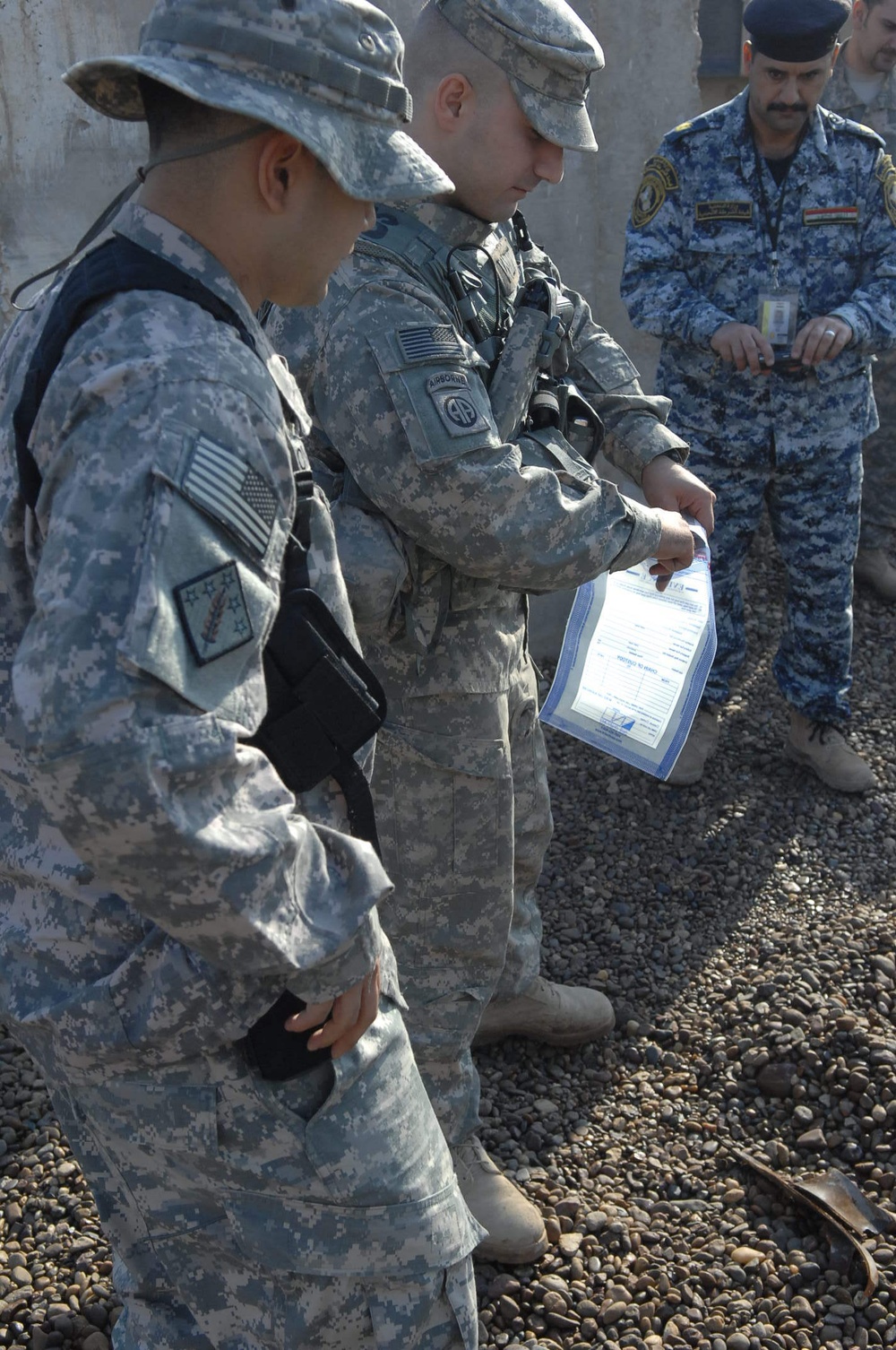 Explosive Ordnance Disposal training