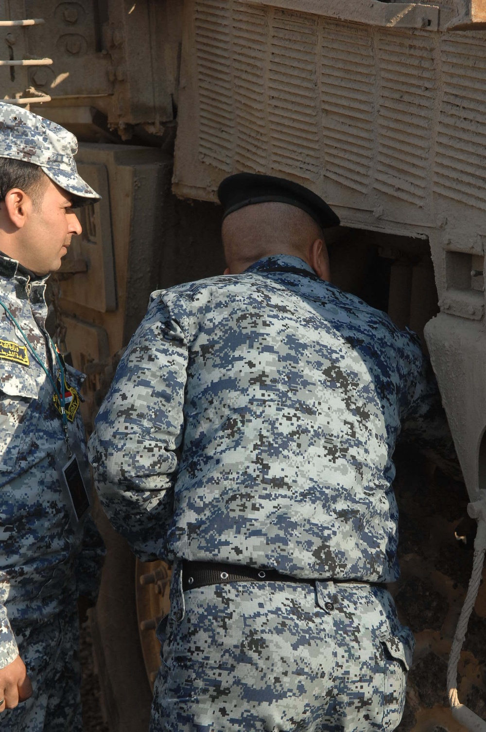 Explosive Ordnance Disposal training