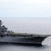 AV-8B Harrier launches from USS Makin Island