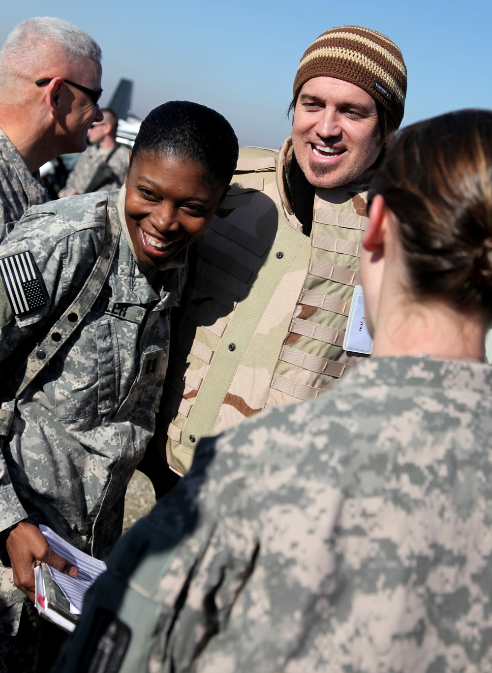 Billy Ray Cyrus Visits Afghanistan