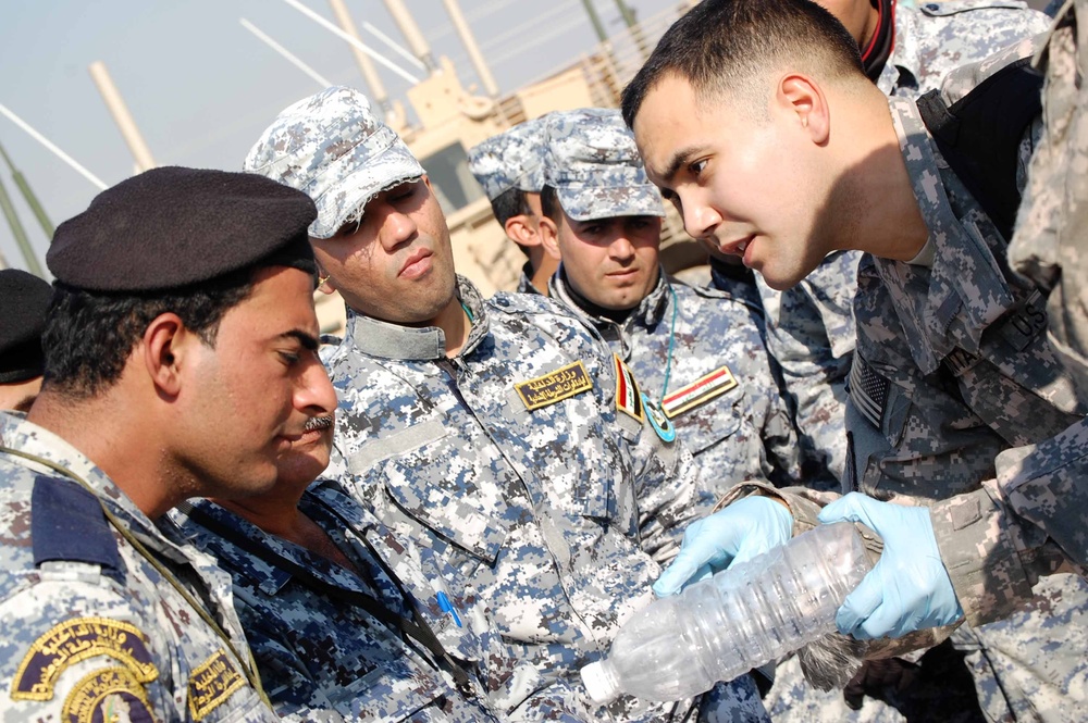 CSI training gives Iraqi police an explosive edge