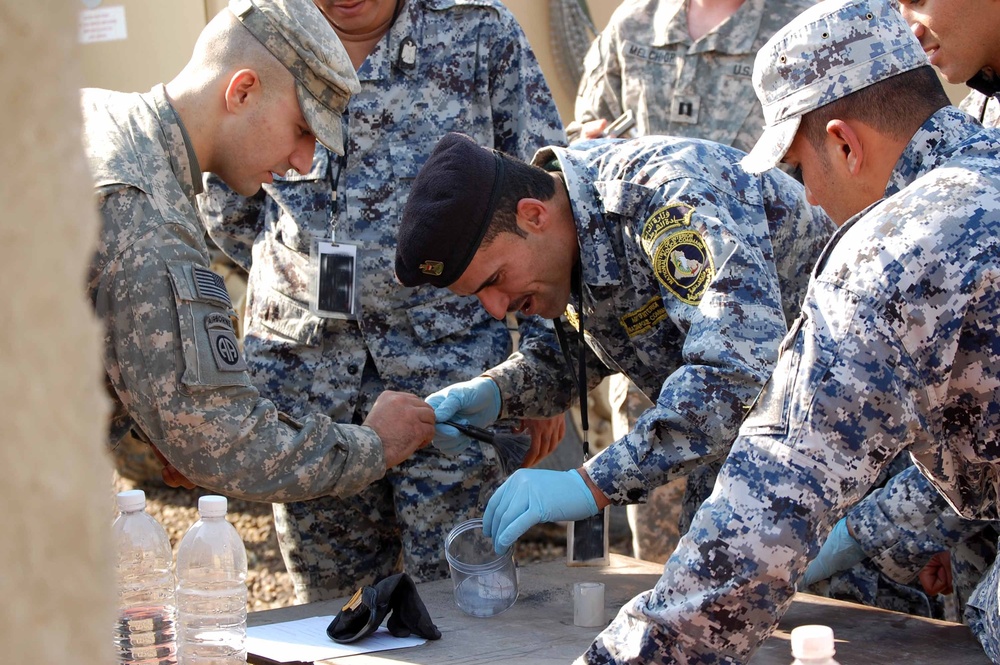 CSI training gives Iraqi police an explosive edge