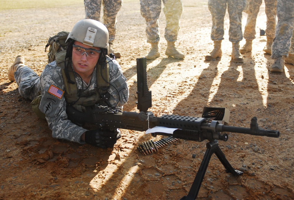 Special Forces Basic Combat Course - Support Heavy Range Class