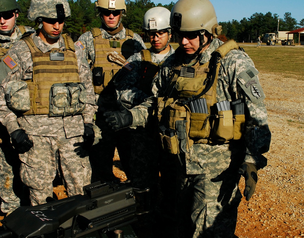 Special Forces Basic Combat Course - Support Heavy Range Class