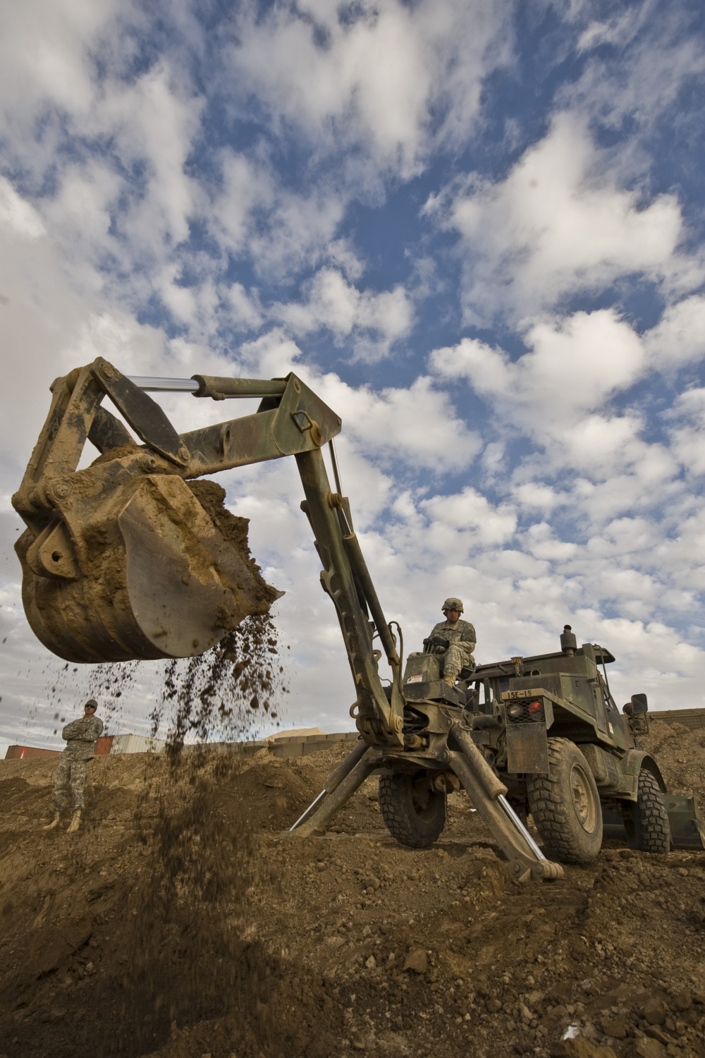 Troops conduct daily operations on Forward Operation Base Wolverine