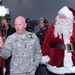 Santa Receives Mission Briefing From NORAD