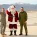 Santa Receives Mission Briefing From NORAD